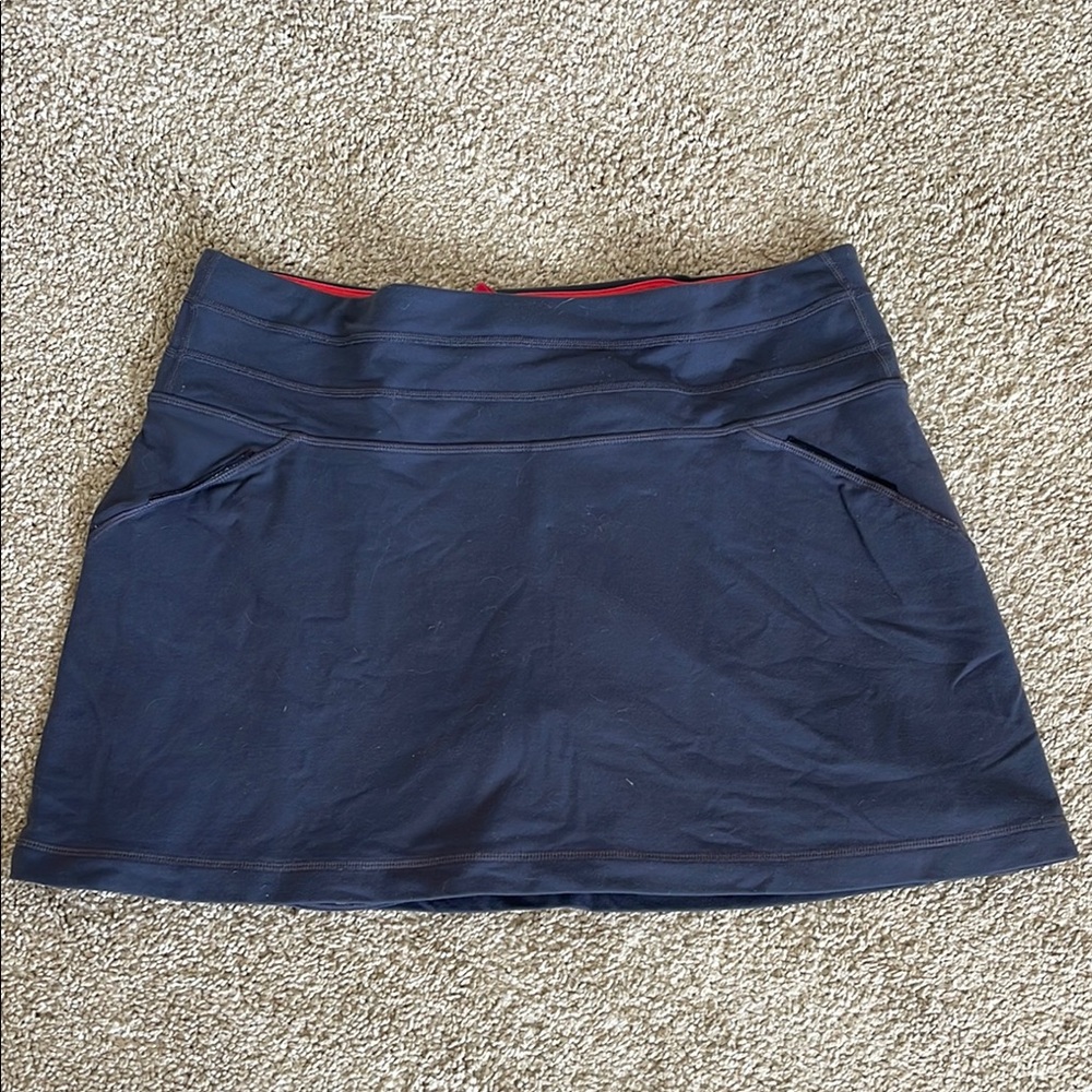 Athleta grey skirt